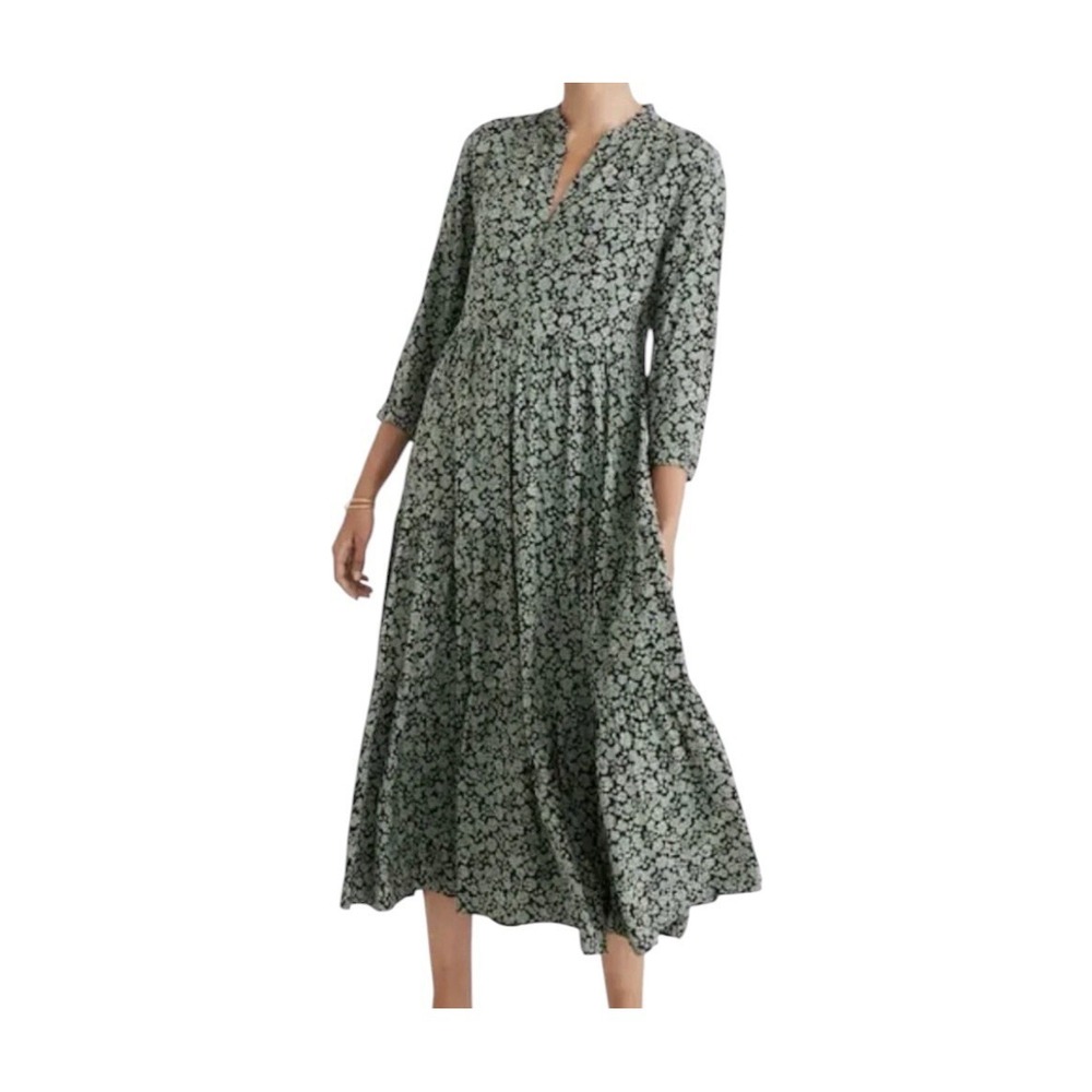 Madewell Maxi Dress Women's Medium Floral Sun‎ Dress Resort Beach Long